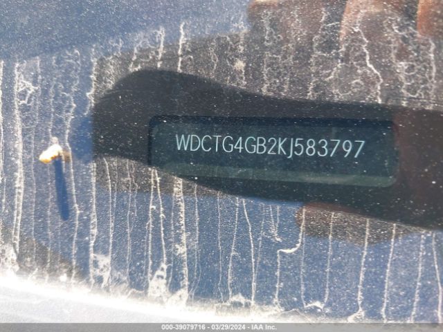 WDCTG4GB2KJ583797 Mercedes-Benz Gla 250 4matic