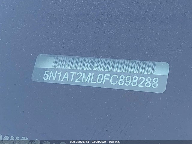 Nissan ROGUE SV 2015 5N1AT2ML0FC898288 Image 9