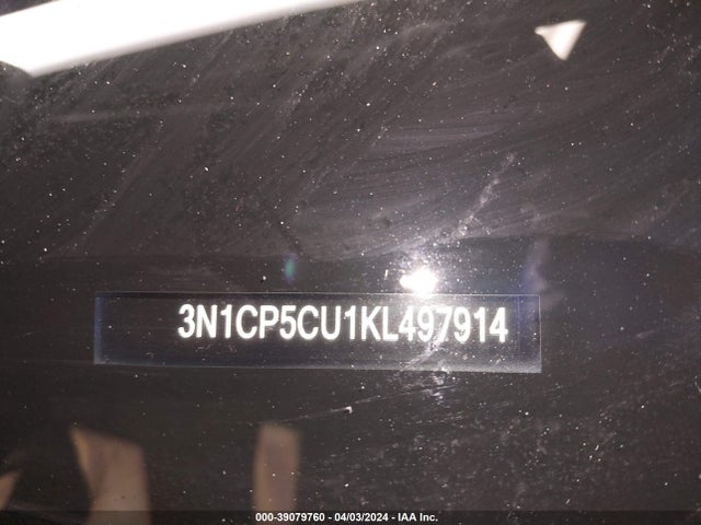 Nissan KICKS SV 2019 3N1CP5CU1KL497914 Image 9