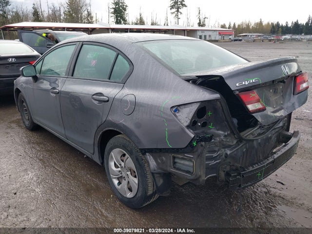 Honda Civic Lx 2014 19XFB2F57EE256847 Image 3