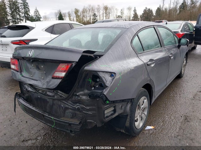 Honda Civic Lx 2014 19XFB2F57EE256847 Image 4