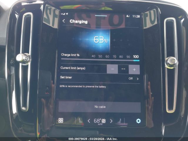 YV4ED3GL9P2038043 Volvo C40 Recharge Pure Electric Twin Plus