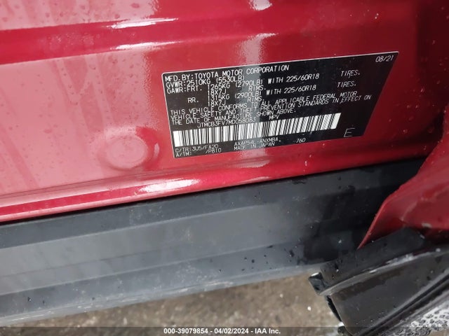 Toyota Rav4 Prime Se 2021 JTMCB3FV7MD058083 Image 9