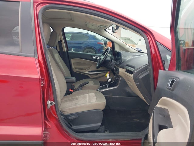 2019 Ford Ecosport Se მანქანა იყიდება აუქციონზე, vin: MAJ3S2GE4KC291601, აუქციონის ნომერი: 39080016