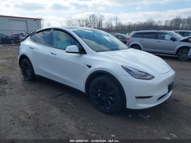 Продажа на аукционе авто 2022 Tesla Model Y, vin: 7SAYGDEE1NF419206, номер лота: 39080167