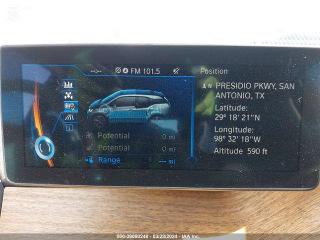 WBY1Z2C53EV284276 BMW I3