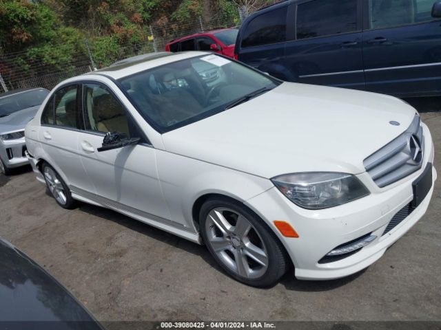 Auction sale of the 2011 Mercedes-benz C 300 Luxury 4matic/sport 4matic, vin: WDDGF8BB9BR184210, lot number: 39080425