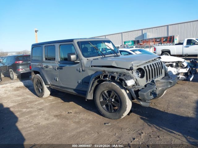 Auction sale of the 2021 Jeep Wrangler Unlimited Sport Altitude 4x4, vin: 1C4HJXDG7MW786365, lot number: 39080457