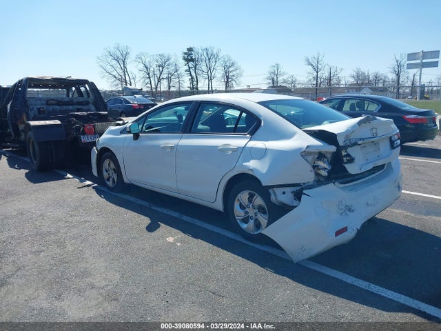 Honda Civic Lx 2014 2HGFB2F51EH513975 Image 3