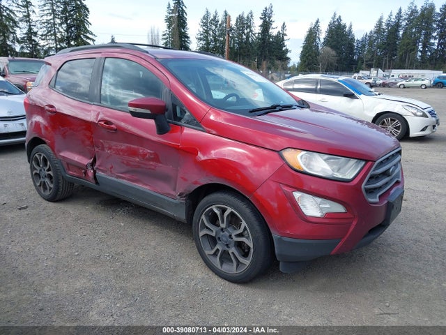Ford Ecosport Se 2018 MAJ3P1TE1JC244736 Image 1
