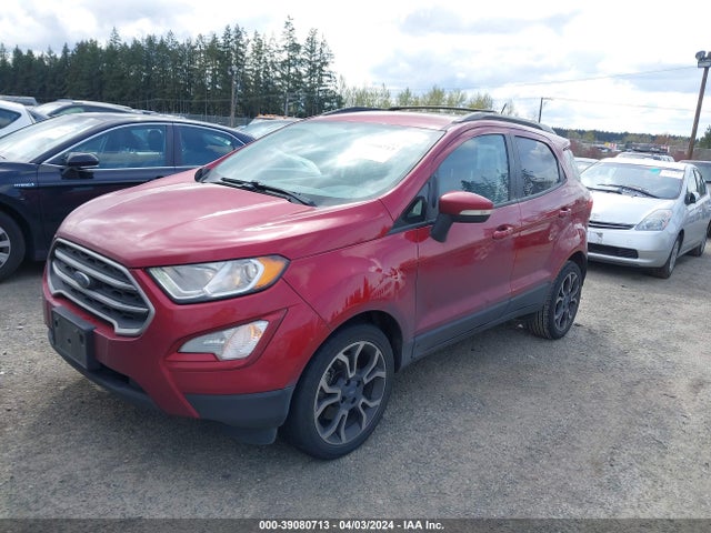 Ford Ecosport Se 2018 MAJ3P1TE1JC244736 Image 2