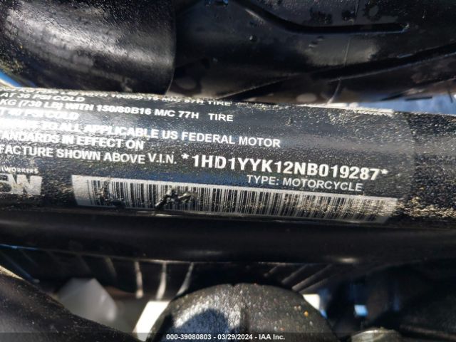 2022 HARLEY-DAVIDSON FXBBS 1HD1YYK12NB019287 Photo 9