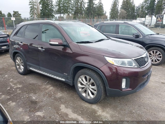 KIA Sorento Ex V6 2014 5XYKUDA76EG480191 Image 1
