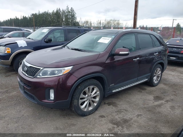 KIA Sorento Ex V6 2014 5XYKUDA76EG480191 Image 2