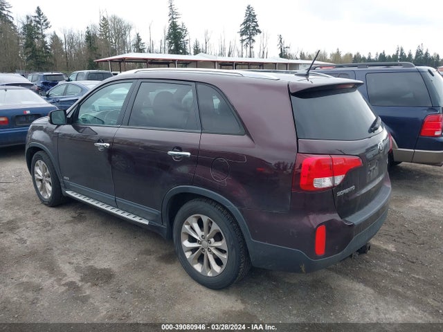 KIA Sorento Ex V6 2014 5XYKUDA76EG480191 Image 3