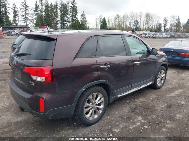 KIA Sorento Ex V6 2014 5XYKUDA76EG480191 Image 4