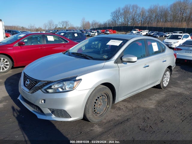 Nissan SENTRA S 2017 3N1AB7AP1HY242142 Image 2