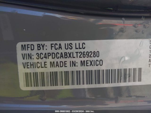 3C4PDCABXLT269280 Dodge Journey Se Value