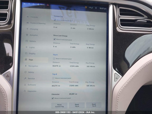 Tesla MODEL S 2014 5YJSA1S1XEFP49933 Image 14