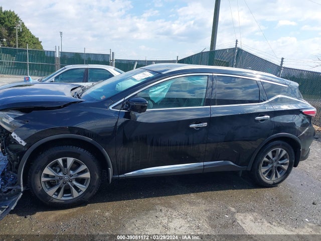 Nissan MURANO SL 2018 5N1AZ2MG9JN147382 Image 14