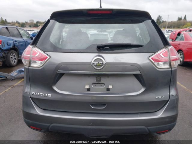 KNMAT2MV4GP695629 Nissan Rogue S/sl/sv