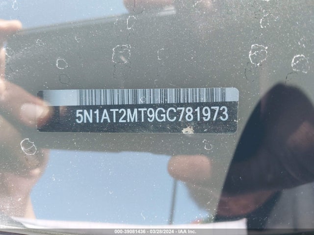 Nissan Rogue Sl 2016 5N1AT2MT9GC781973 Image 9