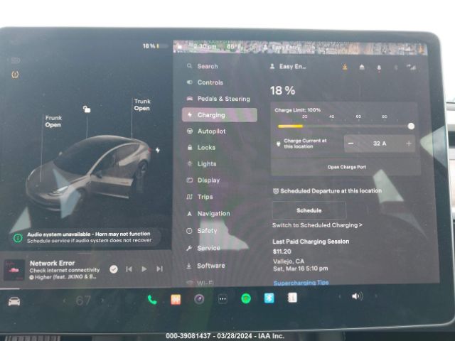 5YJ3E1EA8NF245952 Tesla Model 3 Rear-wheel Drive