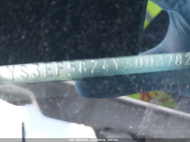 2000 SAAB 9-5 YS3EF58Z4Y3003782 Photo 8