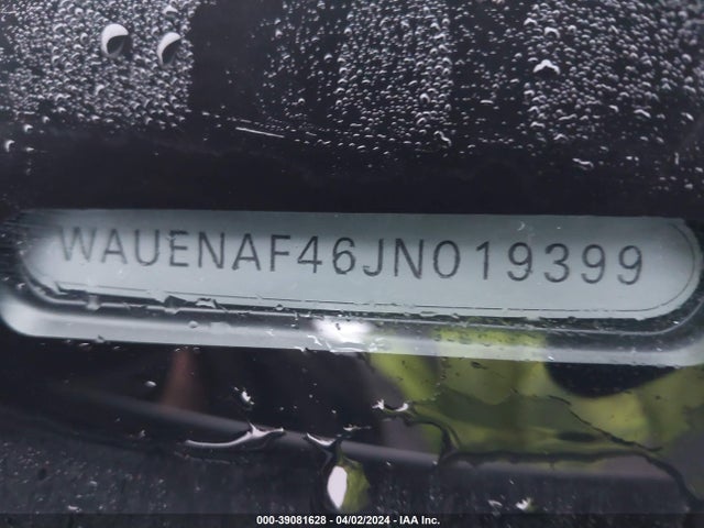 WAUENAF46JN019399 Audi A4 2.0t Premium/2.0t Tech Premium