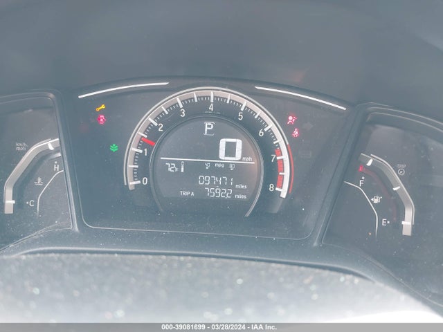 Honda Civic Lx 2017 2HGFC2F57HH564639 Image 7
