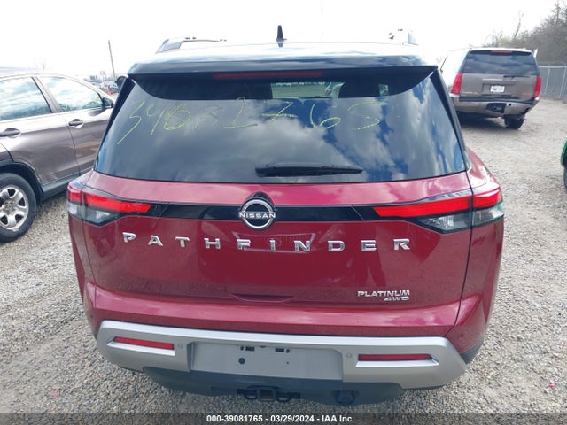 Nissan Pathfinder Platinum 4wd 2022 5N1DR3DK1NC246657 Image 17