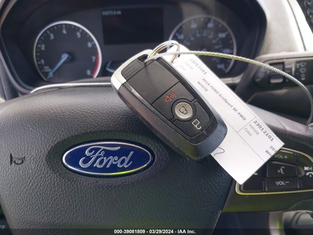 Ford Ecosport Se 2019 MAJ6S3GL1KC277172 Image 11