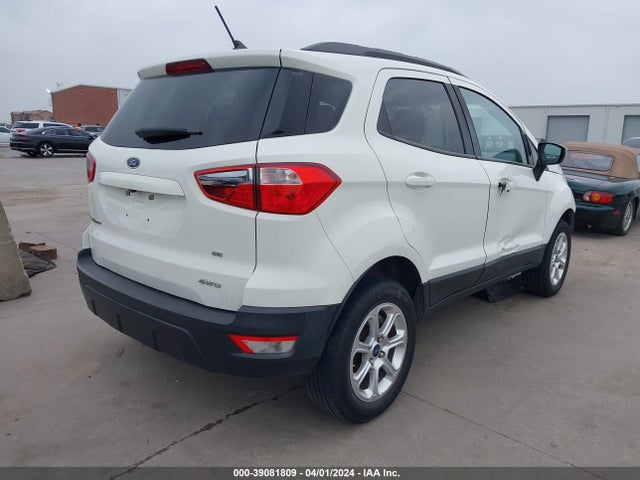 Ford Ecosport Se 2019 MAJ6S3GL1KC277172 Image 4