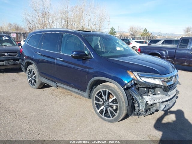 Honda Pilot Elite 2021 5FNYF6H0XMB014844 Image 1