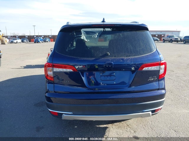 Honda Pilot Elite 2021 5FNYF6H0XMB014844 Image 17