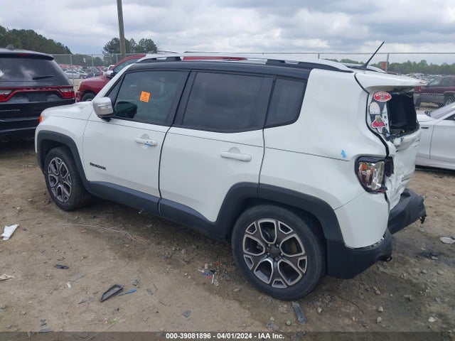 Jeep Renegade Limited 2016 ZACCJADT9GPE09266 Image 3