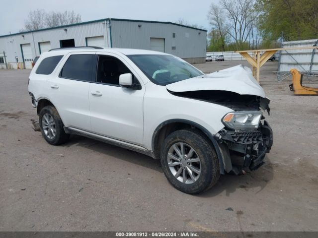 2018 Dodge Durango Sxt Awd მანქანა იყიდება აუქციონზე, vin: 1C4RDJAG5JC112399, აუქციონის ნომერი: 39081912