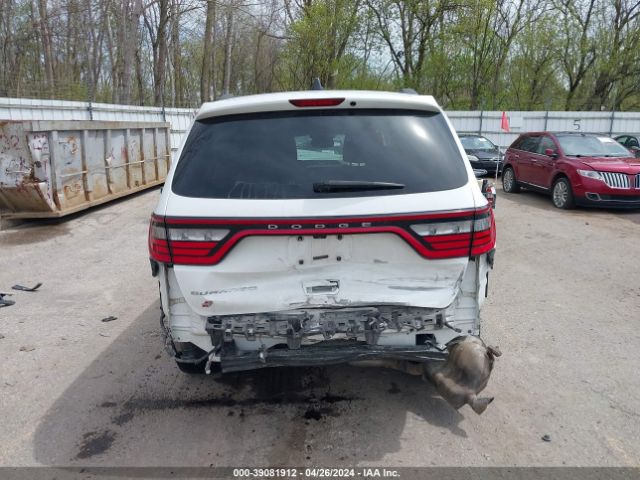 1C4RDJAG5JC112399 Dodge Durango Sxt Awd