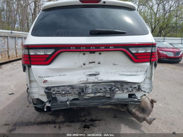 1C4RDJAG5JC112399 Dodge Durango Sxt Awd