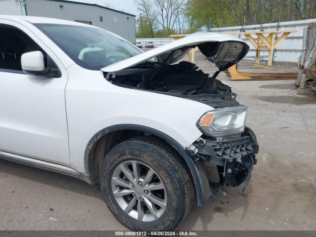 1C4RDJAG5JC112399 Dodge Durango Sxt Awd