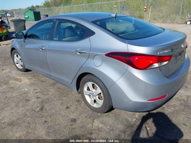 5NPDH4AE3FH631283 Hyundai ELANTRA SE