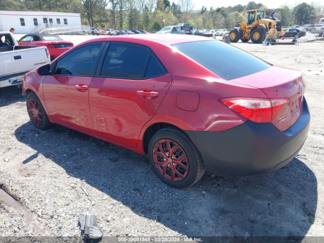 2T1BURHE1JC983411 Toyota COROLLA LE