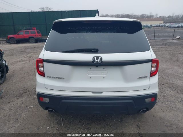 5FNYF8H53MB019200 Honda Passport Awd Ex-l