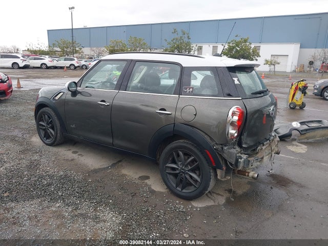 2012 MINI COOPER S COUNTRYMAN WMWZC5C53CWM12799 Photo 2