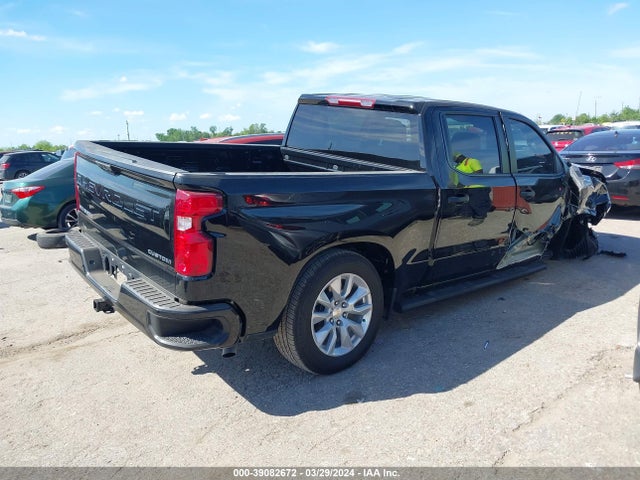 Chevrolet Silverado 1500 2wd  Short Bed Custom 2023 3GCPABEK6PG285441 Image 4