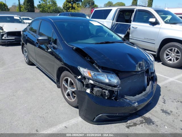 39082681 :رقم المزاد ، 19XFB2F77FE080238 vin ، 2015 Honda Civic Se مزاد بيع