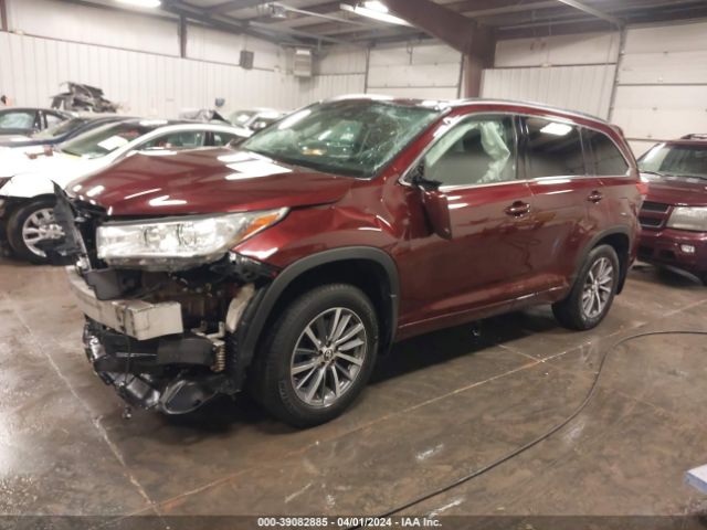 5TDJZRFH1HS457789 Toyota Highlander Xle