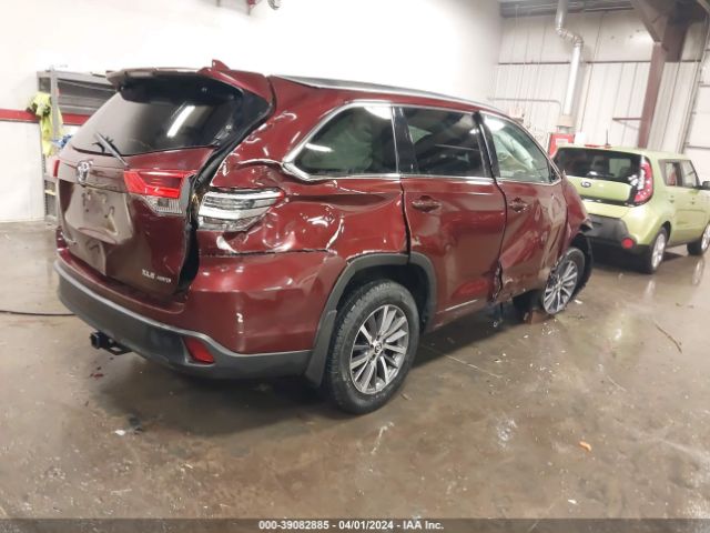 5TDJZRFH1HS457789 Toyota Highlander Xle