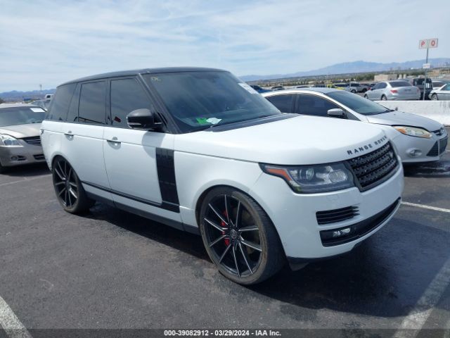 Auction sale of the 2014 Land Rover Range Rover 5.0l V8 Supercharged/5.0l V8 Supercharged Ebony Edition, vin: SALGS2EF2EA152079, lot number: 39082912