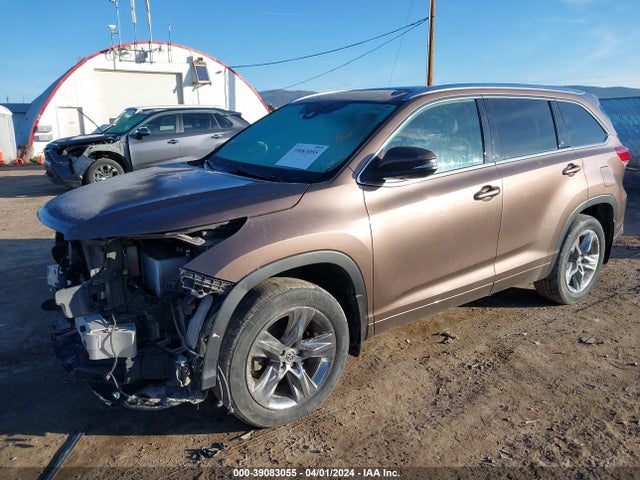 Toyota Highlander Limited Platinum 2019 5TDDZRFH8KS986970 Image 2